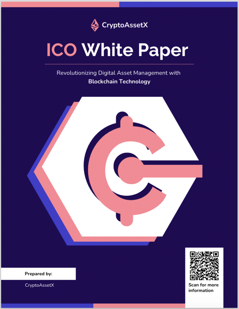Initial Coin Offerings ICO White Paper Template