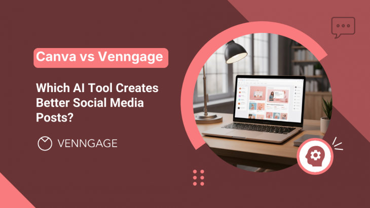 Canva vs Venngage for Social Media Posts Blog Header