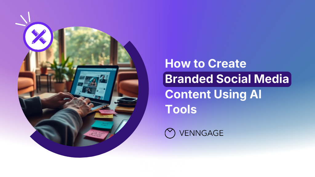 How to Create Branded Social Media Content Using AI Tools Blog Header