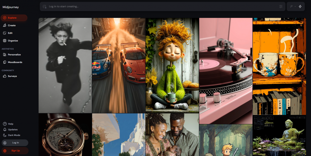 Midjourney ai generation