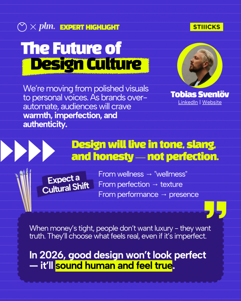 Tobias Svenlöv expert highlight on the future of design culture