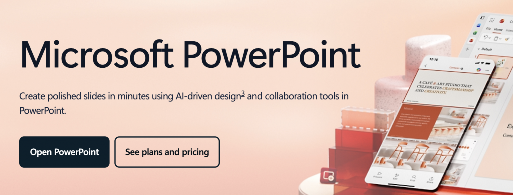 Many people use MS PowerPoint to make posters