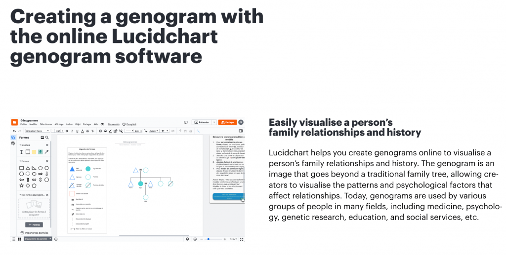Lucidchart offers real-time editing which is good for collaborative teams