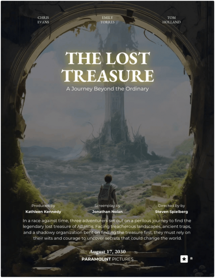 Example Poster Making Trailer How to Make a Movie Poster (Step-by-Step + Templates)