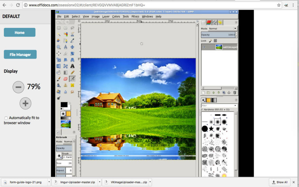 GIMP (GNU Image Manipulation Program)