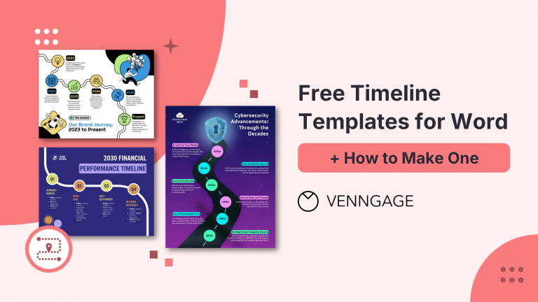 Free Timeline Templates for Word (+ How to Make One) - Venngage