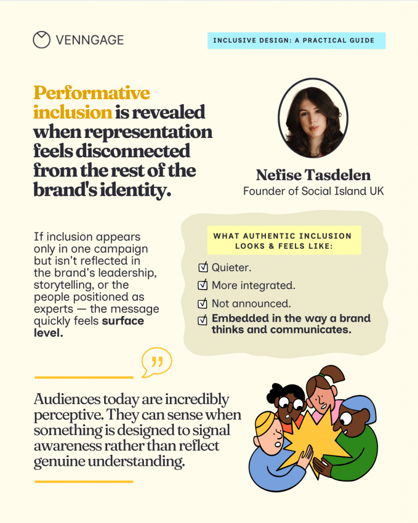 Nefise Tasdelen thoughts on inclusive visuals