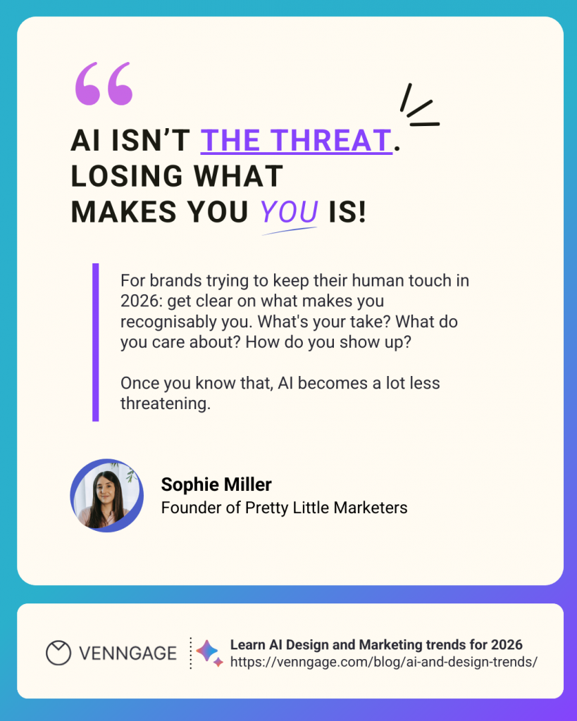 Brand Human Touch Quote Card