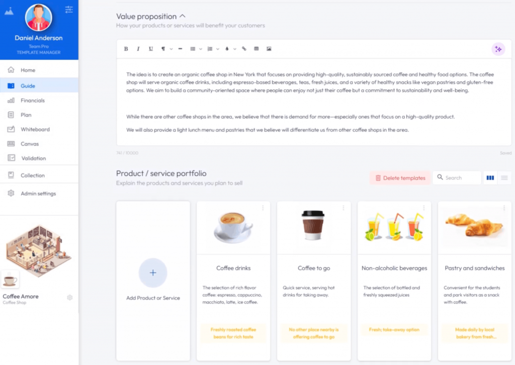 Ideabuddy best ai business plan generator