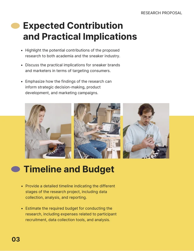 Modern Research Proposal Template
