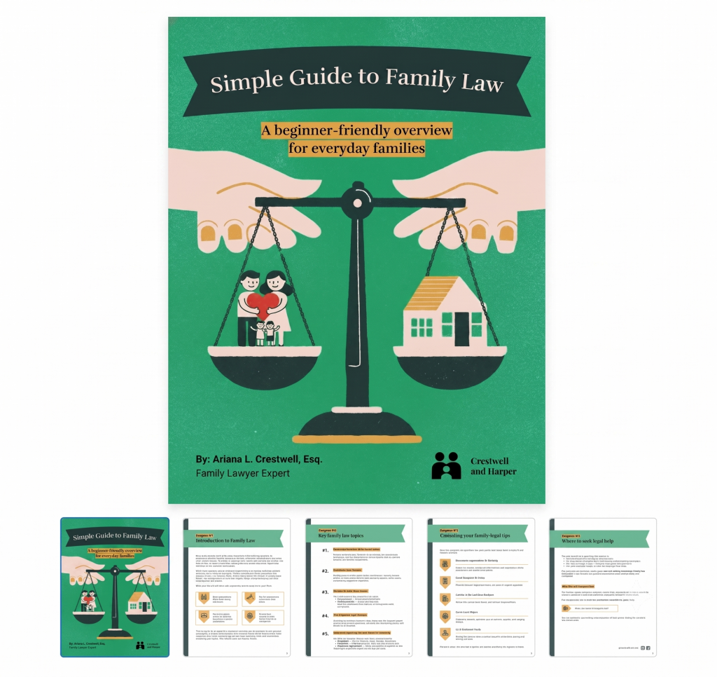 Simple Guide to Family Law Ebook Template