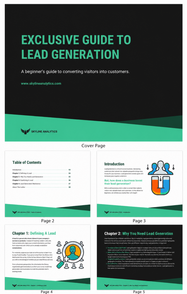 Lead Generation Guide eBook Template