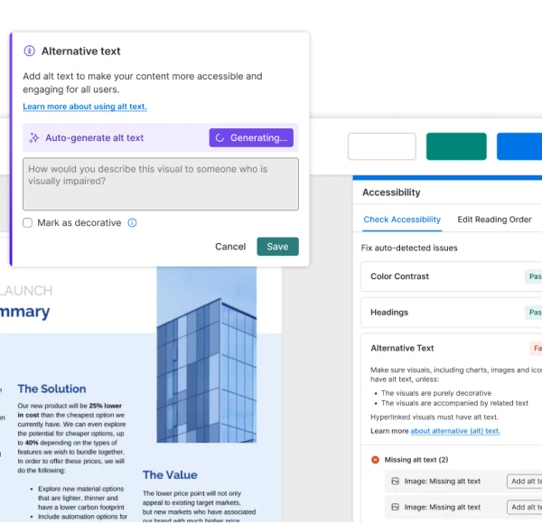 Venngage Accessibility Checker