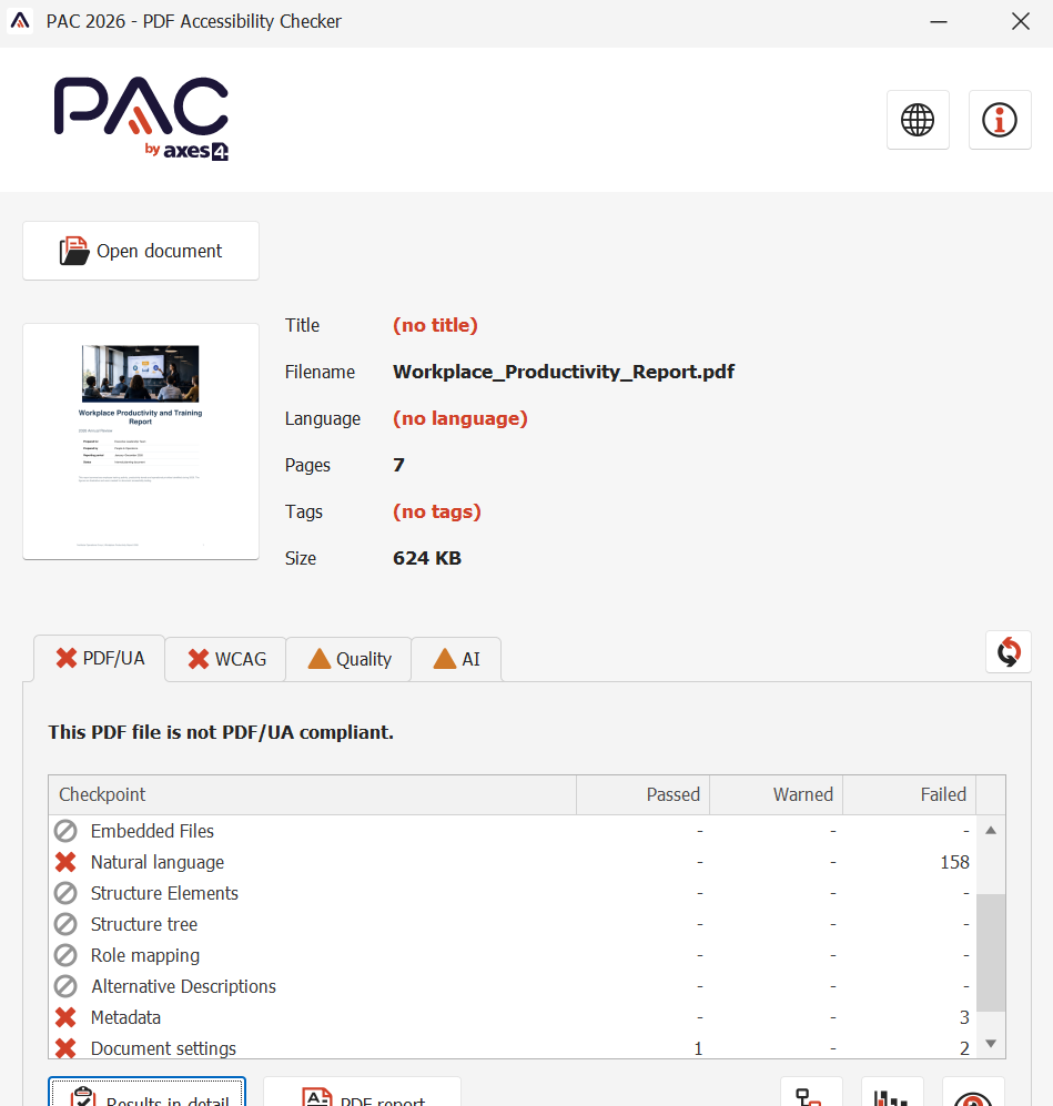 PAC Checker