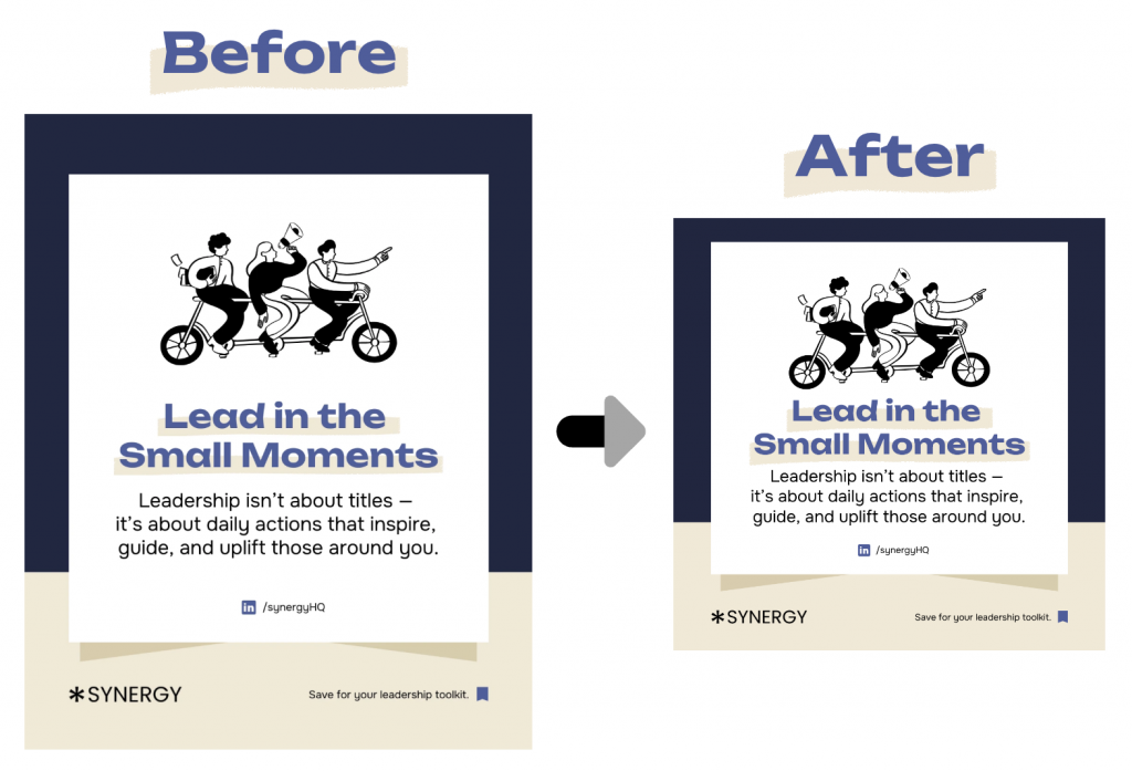 Venngage dynamic page resizing example