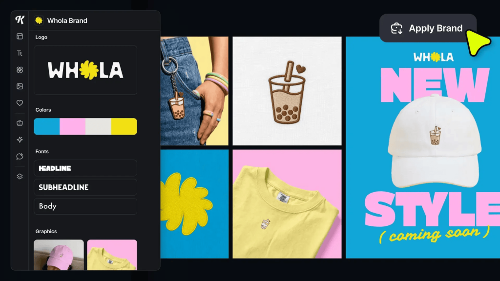Kittl Graphic Design tool
